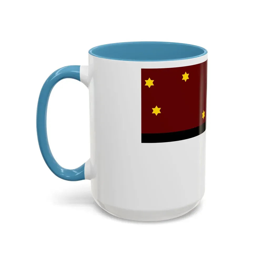 Flag of Selk'nam - Accent Coffee Mug - Go Mug Yourself