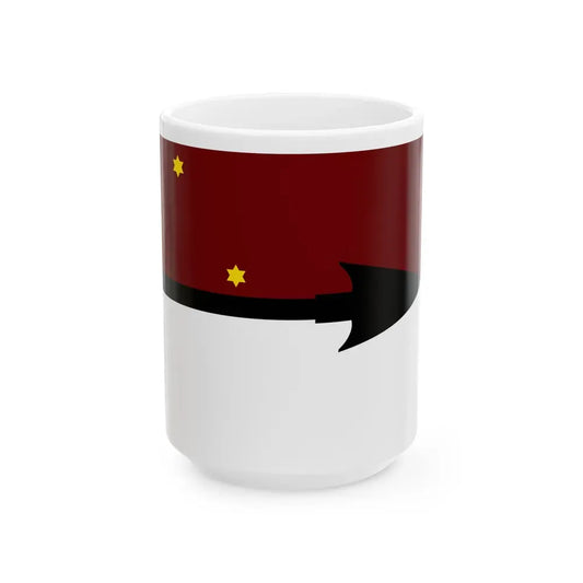 Flag of Selk'nam - White Coffee Mug 15oz - Go Mug Yourself