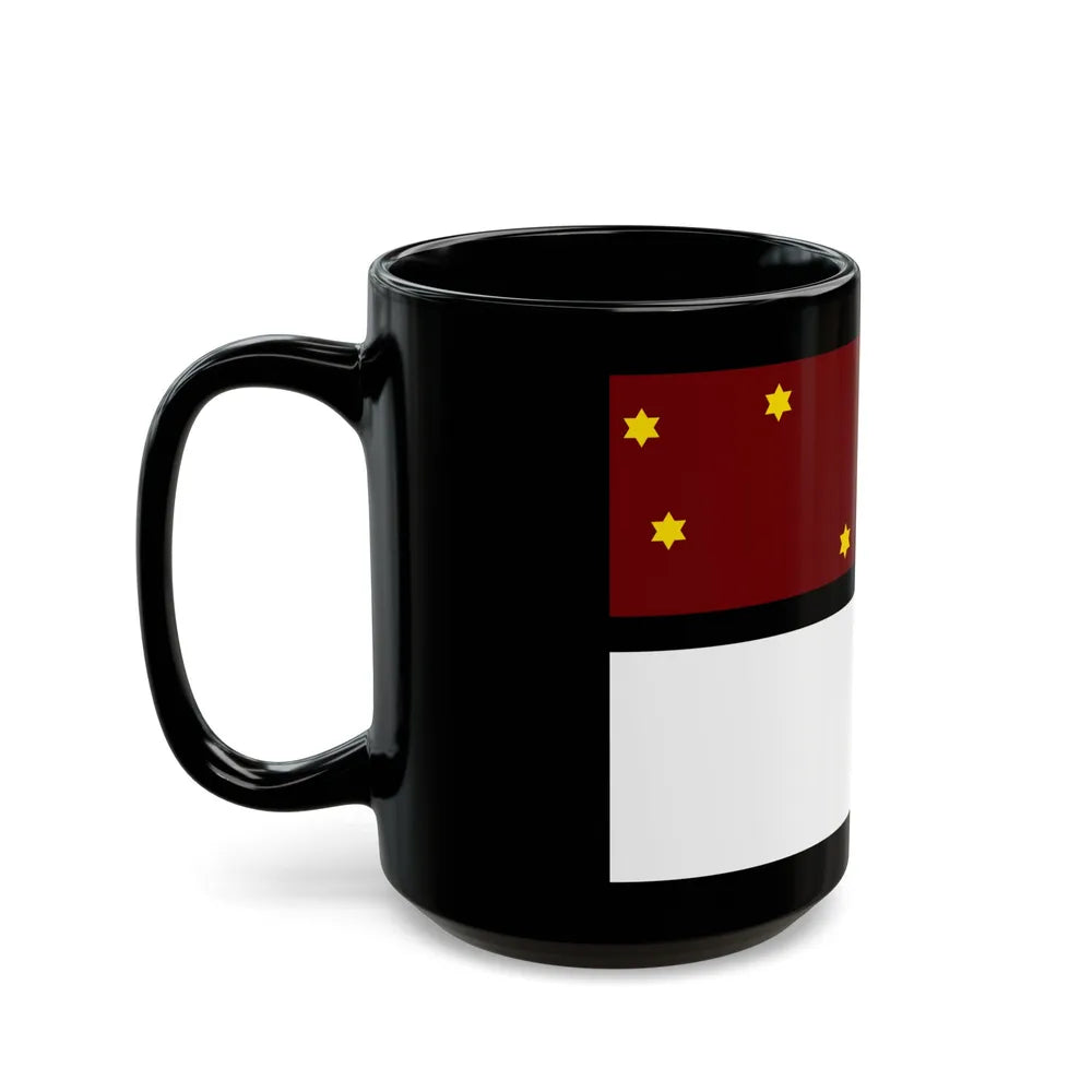 Flag of Selk'nam - Black Coffee Mug-Go Mug Yourself