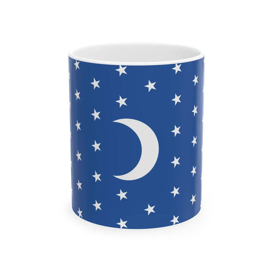 Flag of Selknam people in Chile (Chile) White Coffee Mug 11oz - Go Mug Yourself
