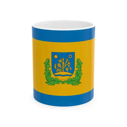 Flag of Sellye (Hungary) White Coffee Mug 11oz - Go Mug Yourself