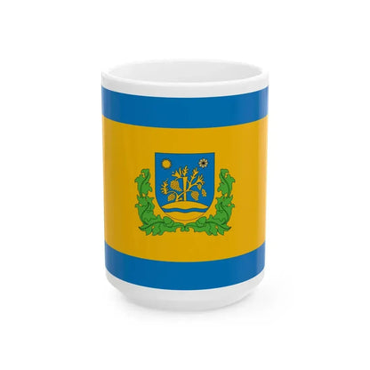 Flag of Sellye (Hungary) White Coffee Mug 15oz - Go Mug Yourself