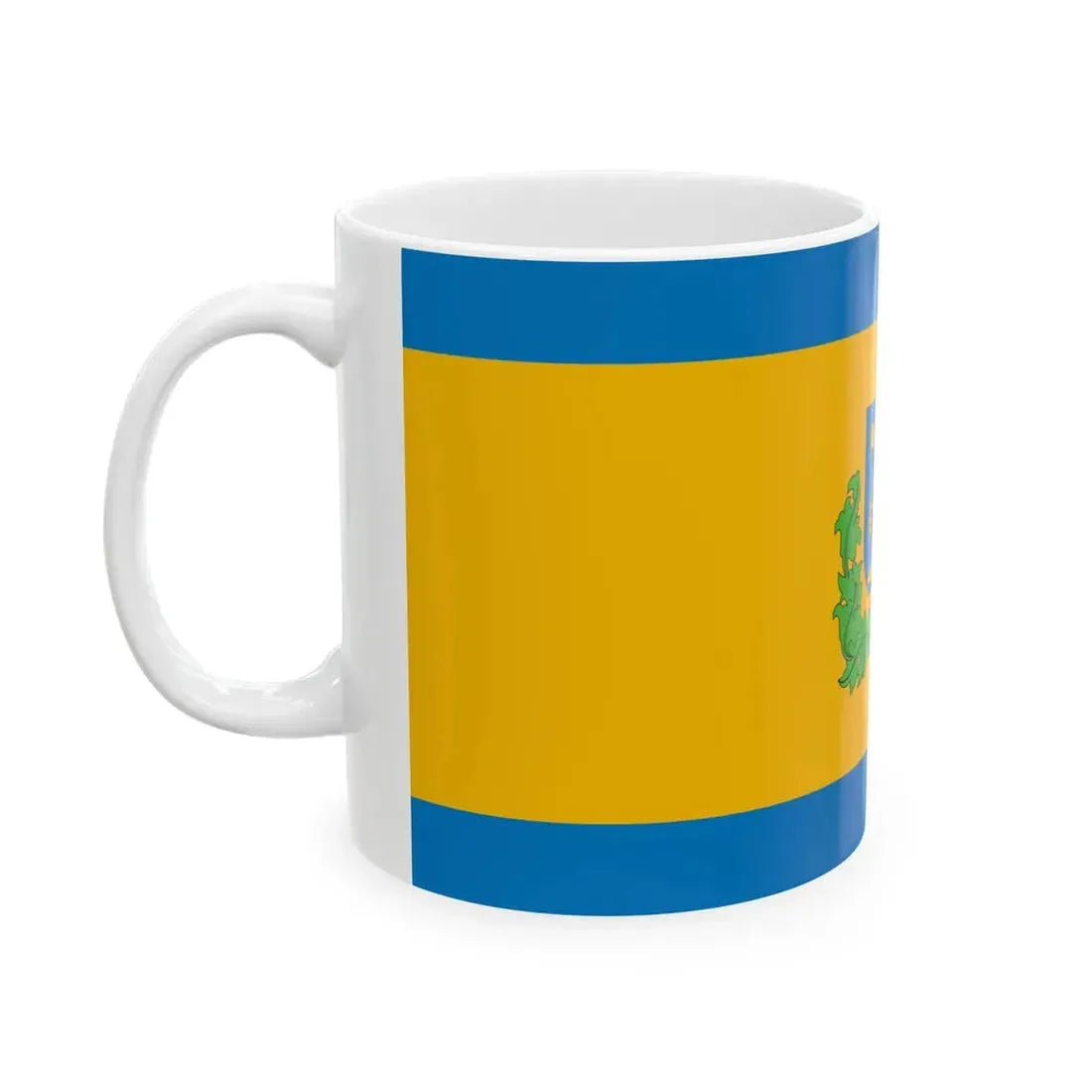 Flag of Sellye (Hungary) White Coffee Mug - Go Mug Yourself