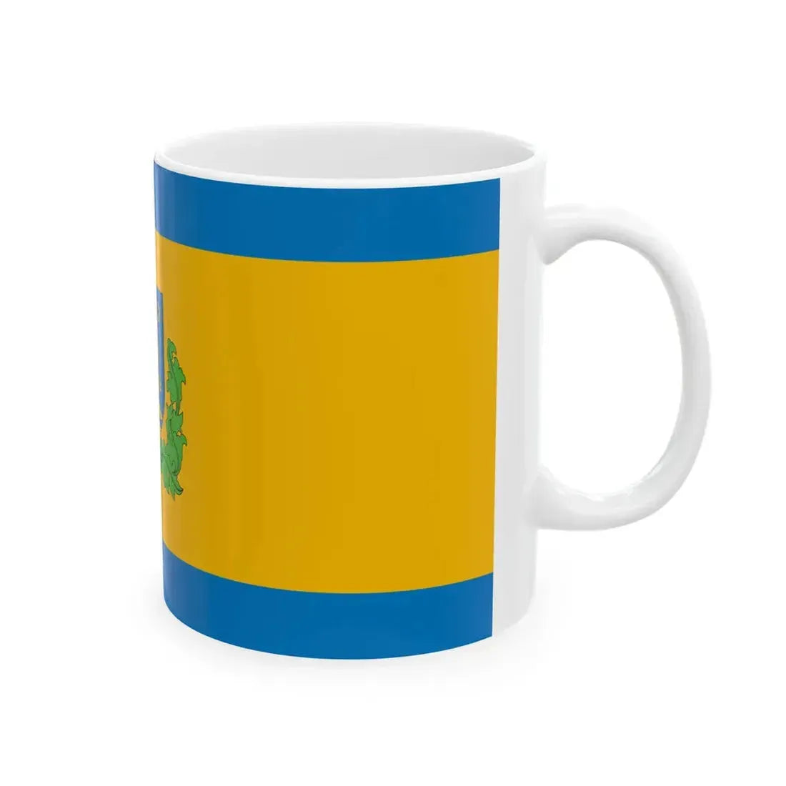 Flag of Sellye (Hungary) White Coffee Mug - Go Mug Yourself