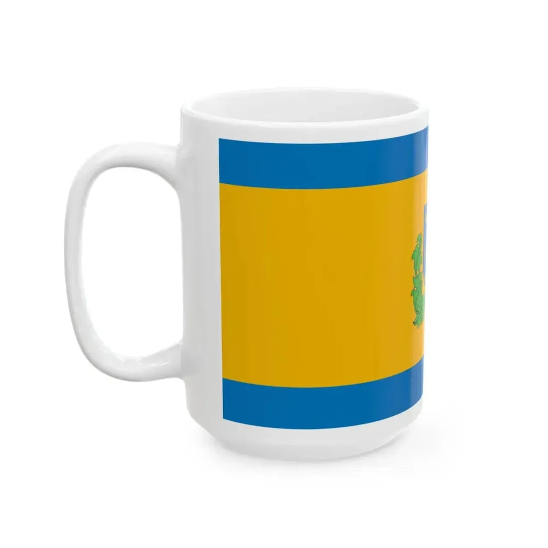 Flag of Sellye (Hungary) White Coffee Mug - Go Mug Yourself