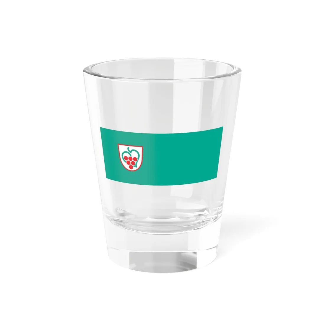 Flag of Semic (Slovenia) Shot Glass 1.5oz 1.5oz - Go Mug Yourself