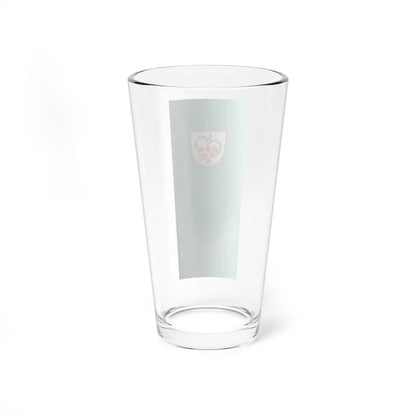 Flag of Semic vertical (Slovenia) Pint Glass 16oz - Go Mug Yourself