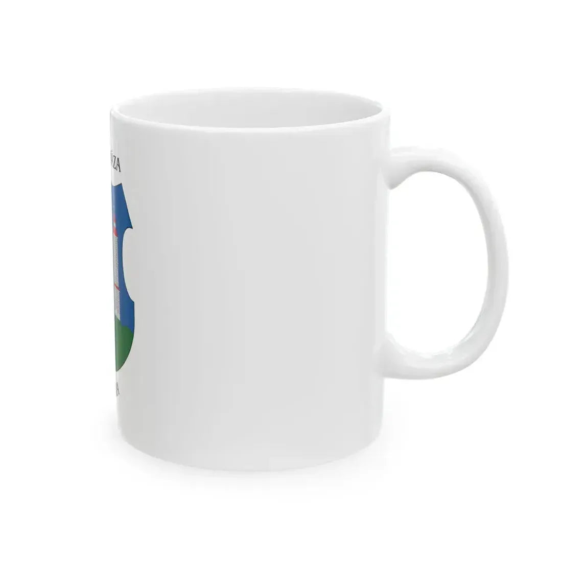 Flag of Semjenhaza (Hungary) White Coffee Mug - Go Mug Yourself