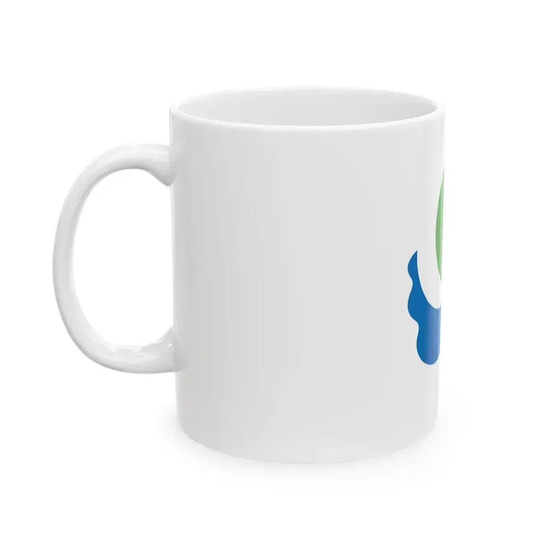 Flag of Senboku Akita (Japan) White Coffee Mug - Go Mug Yourself