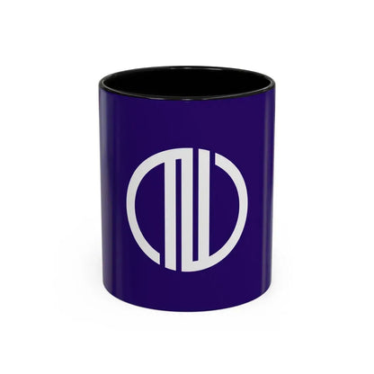 Flag of Sendai Miyagi Japan - Accent Coffee Mug 11oz Black - Go Mug Yourself