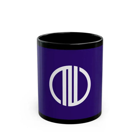 Flag of Sendai Miyagi Japan - Black Coffee Mug 11oz - Go Mug Yourself