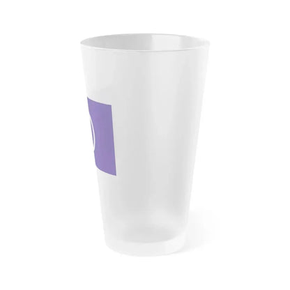 Flag of Sendai Miyagi Japan - Frosted Pint Glass 16oz - Go Mug Yourself