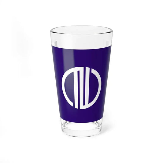 Flag of Sendai Miyagi Japan - Pint Glass 16oz 16oz - Go Mug Yourself