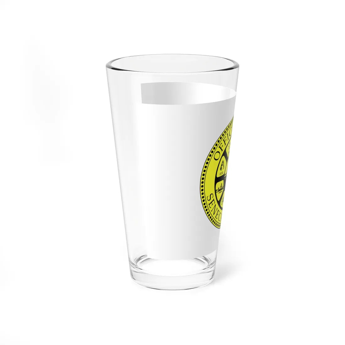 Flag of Seneca County New York (United States) Pint Glass 16oz - Go Mug Yourself
