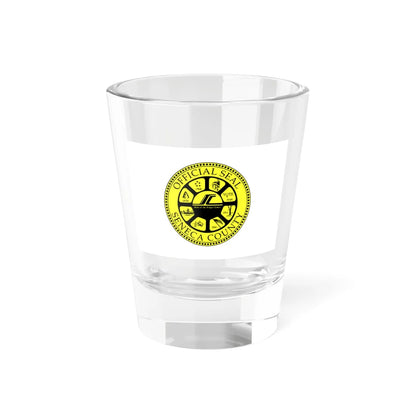 Flag of Seneca County New York (United States) Shot Glass 1.5oz 1.5oz - Go Mug Yourself