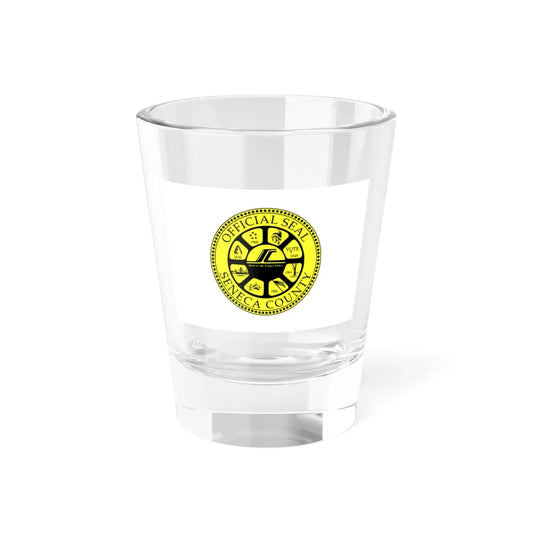Flag of Seneca County New York (United States) Shot Glass 1.5oz 1.5oz - Go Mug Yourself