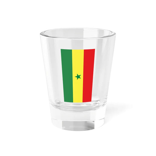 Flag of Senegal vertical (Senegal) Shot Glass 1.5oz 1.5oz - Go Mug Yourself