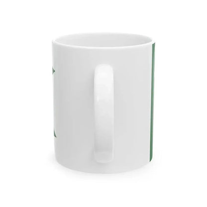 Flag of senior officer of the Navy of Egypt 1922-1952 (Egypt) White Coffee Mug - Go Mug Yourself