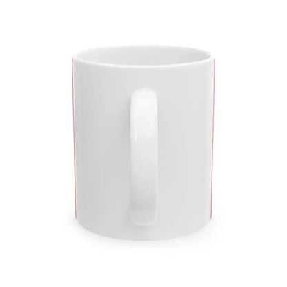 Flag of Senlis (France) White Coffee Mug - Go Mug Yourself