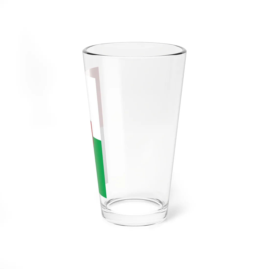 Flag of Sentjur vertical (Slovenia) Pint Glass 16oz - Go Mug Yourself