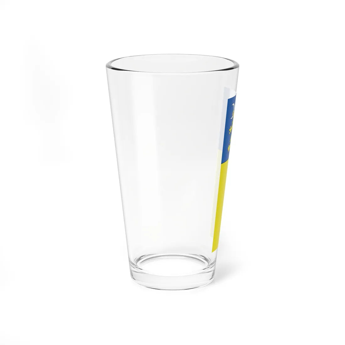 Flag of Sentrupert vertical (Slovenia) Pint Glass 16oz - Go Mug Yourself