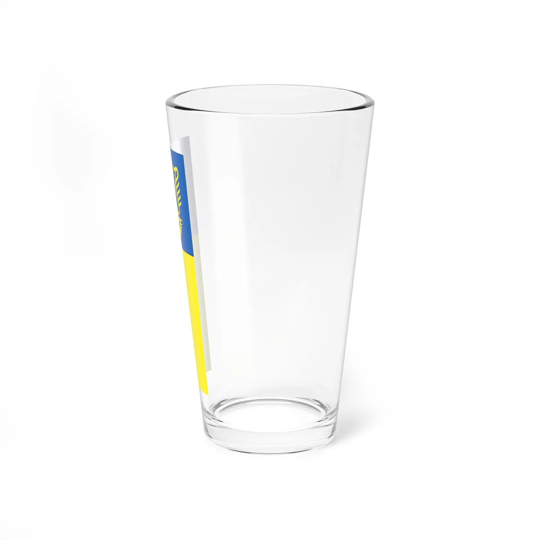 Flag of Sentrupert vertical (Slovenia) Pint Glass 16oz - Go Mug Yourself