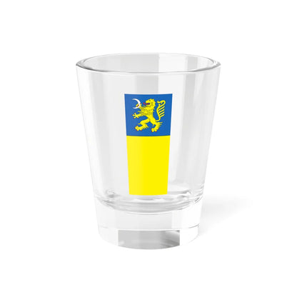 Flag of Sentrupert vertical (Slovenia) Shot Glass 1.5oz 1.5oz - Go Mug Yourself
