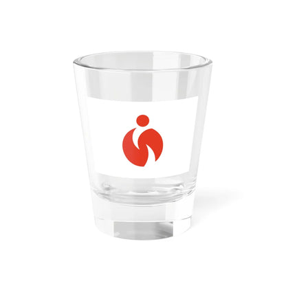 Flag of Sera Hiroshima (Japan) Shot Glass 1.5oz 1.5oz - Go Mug Yourself