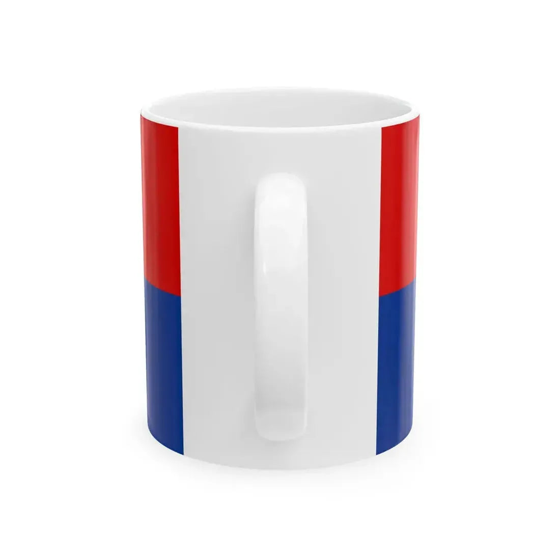 Flag of Serbia 1281 (Serbia) White Coffee Mug - Go Mug Yourself