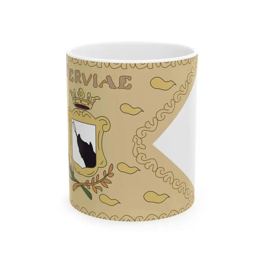 Flag of Serbia 1792 (Serbia) White Coffee Mug 11oz - Go Mug Yourself