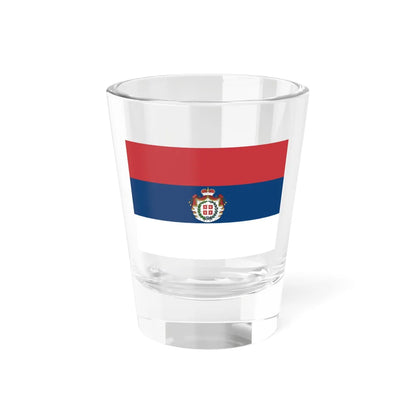 Flag of Serbia 1835-1882 (Serbia) Shot Glass 1.5oz 1.5oz - Go Mug Yourself