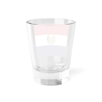 Flag of Serbia 1835 (Serbia) Shot Glass 1.5oz - Go Mug Yourself