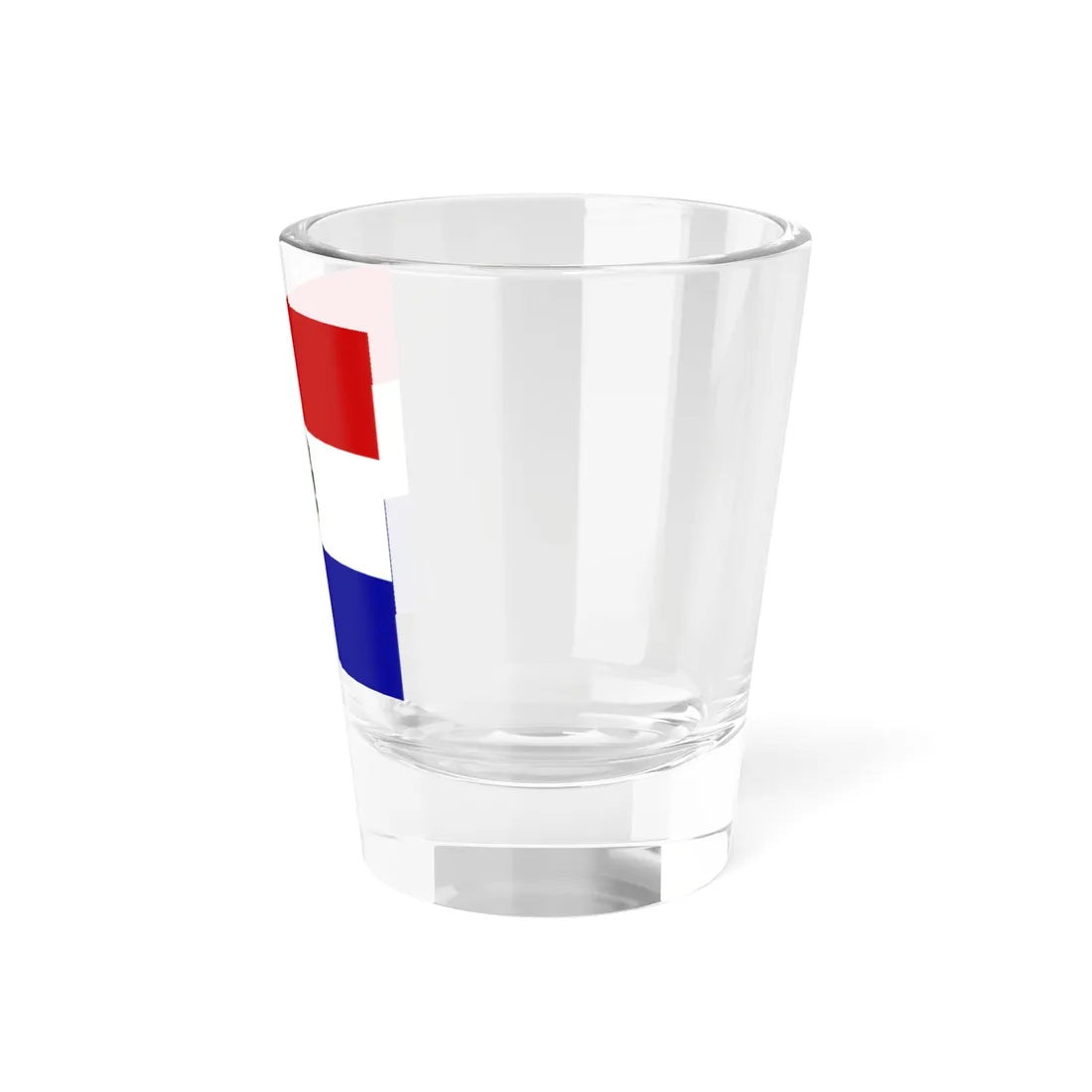 Flag of Serbia 1835 (Serbia) Shot Glass 1.5oz - Go Mug Yourself