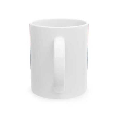 Flag of Serbia 2004-2010 lighter (Serbia) White Coffee Mug - Go Mug Yourself