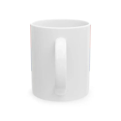 Flag of Serbia 2004-2010 (Serbia) White Coffee Mug - Go Mug Yourself