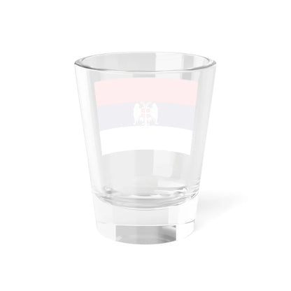 Flag of Serbian State Guard (Serbia) Shot Glass 1.5oz - Go Mug Yourself