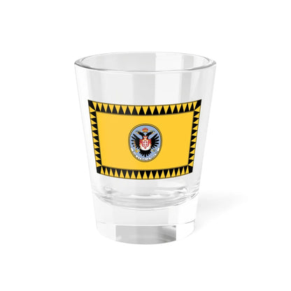 Flag of Serbian Vojvodina (Serbia) Shot Glass 1.5oz 1.5oz - Go Mug Yourself