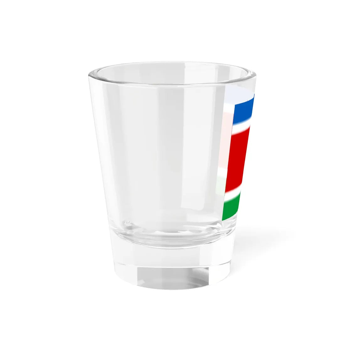 Flag of Serby (Ukraine) Shot Glass 1.5oz - Go Mug Yourself