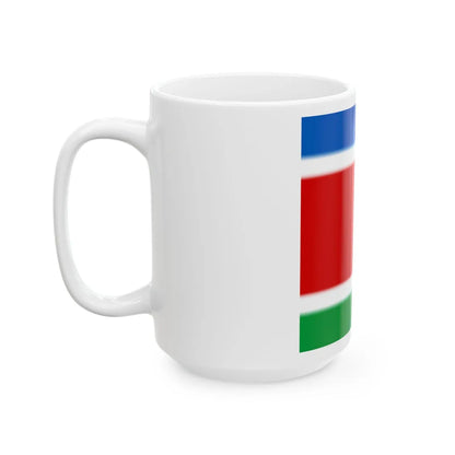 Flag of Serby (Ukraine) White Coffee Mug - Go Mug Yourself