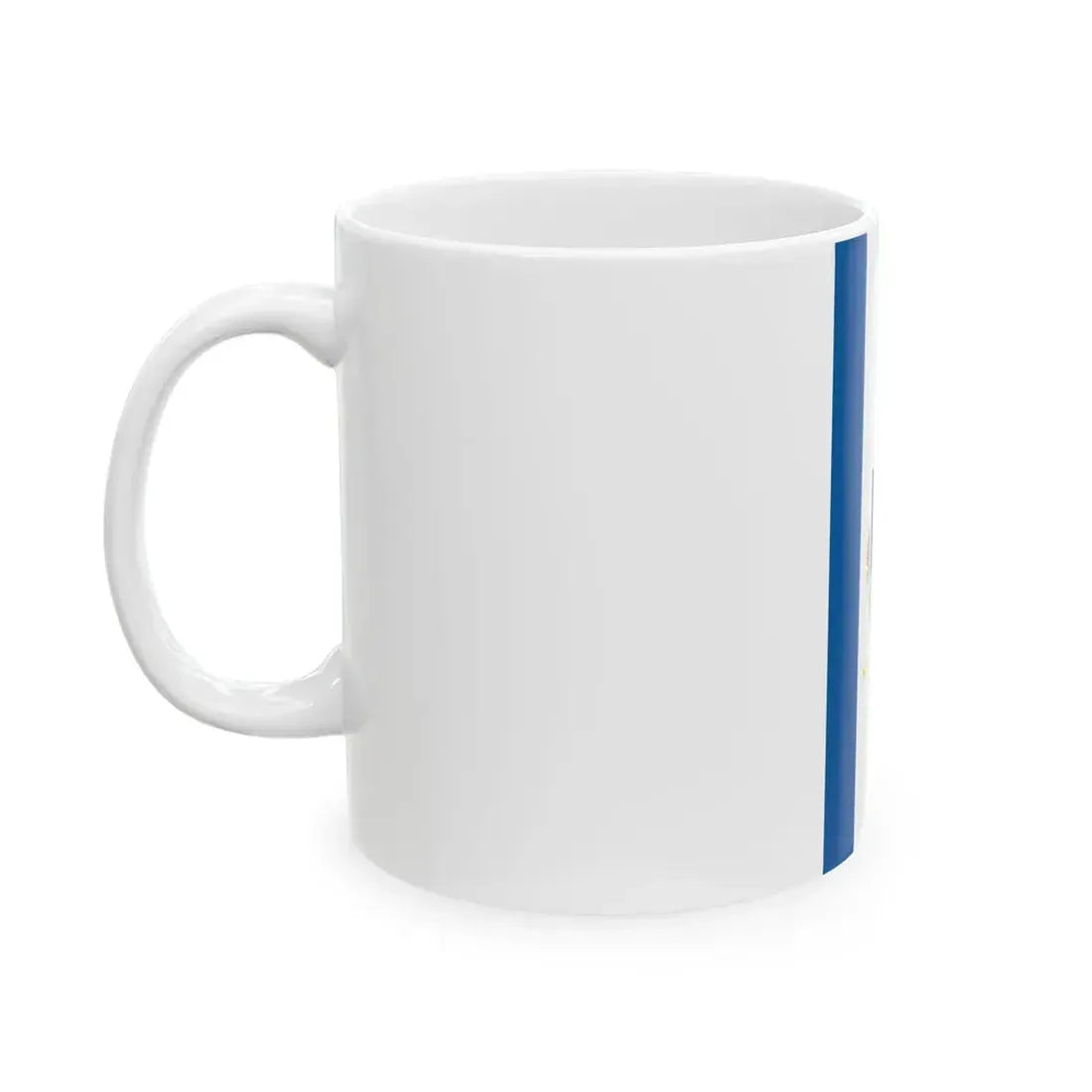 Flag of Seregelyes vertical (Hungary) White Coffee Mug - Go Mug Yourself