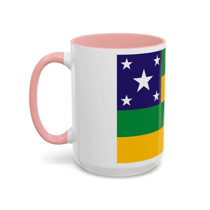 Flag of Sergipe Brazil - Accent Coffee Mug - Go Mug Yourself