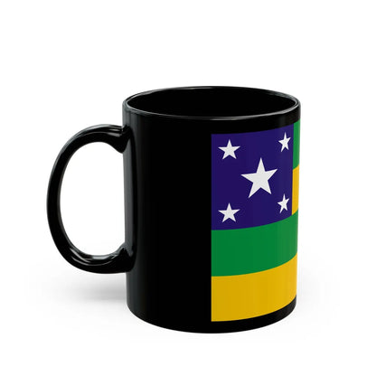 Flag of Sergipe Brazil - Black Coffee Mug-Go Mug Yourself