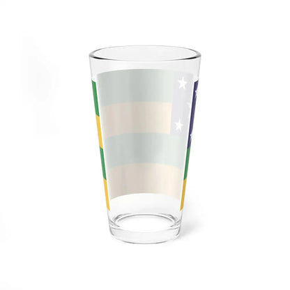 Flag of Sergipe Brazil - Pint Glass 16oz - Go Mug Yourself