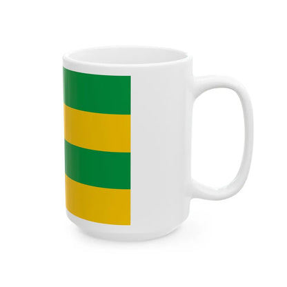 Flag of Sergipe Brazil - White Coffee Mug-Go Mug Yourself