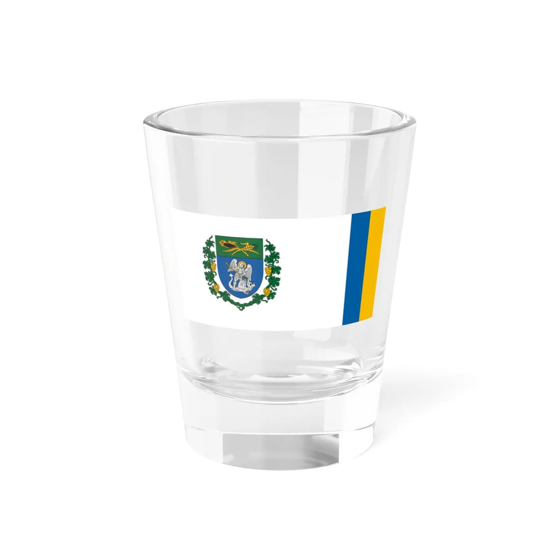 Flag of Sersekszolos (Hungary) Shot Glass 1.5oz 1.5oz - Go Mug Yourself