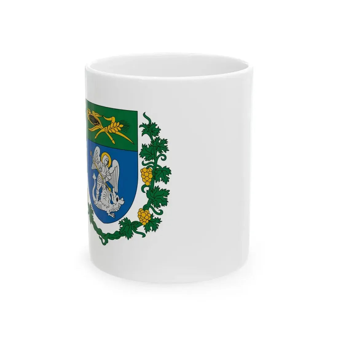 Flag of Sersekszolos (Hungary) White Coffee Mug 11oz - Go Mug Yourself