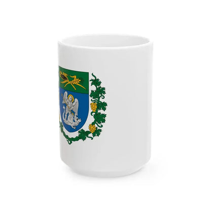 Flag of Sersekszolos (Hungary) White Coffee Mug 15oz - Go Mug Yourself