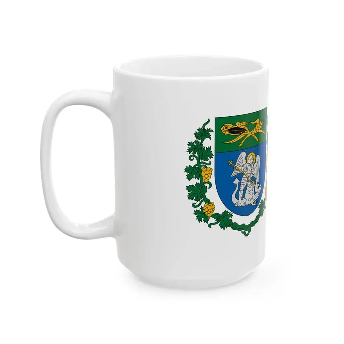 Flag of Sersekszolos (Hungary) White Coffee Mug - Go Mug Yourself