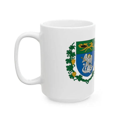 Flag of Sersekszolos (Hungary) White Coffee Mug - Go Mug Yourself