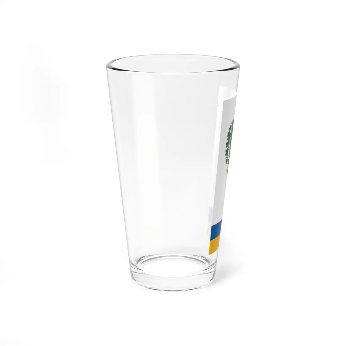 Flag of Sersekszolos vertical (Hungary) Pint Glass 16oz - Go Mug Yourself
